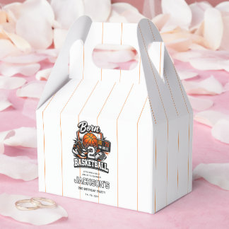 Born 2 Basketball | Sports Themed 2nd Birthday Favour Box