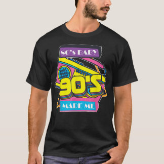 Born 80s Party Radio Disco 1980s Music Retro T-Shirt
