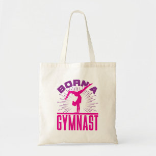 Born a Gymnast Gymnastics Lover Tote Bag