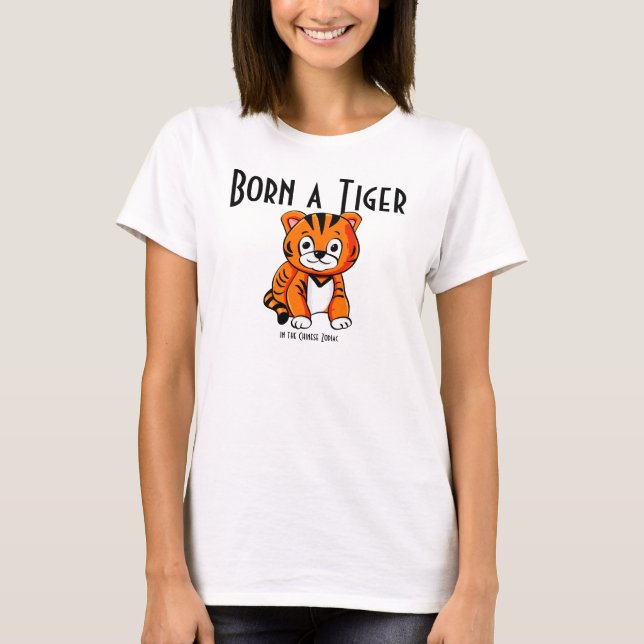 Born a Tiger T-Shirt (Front)