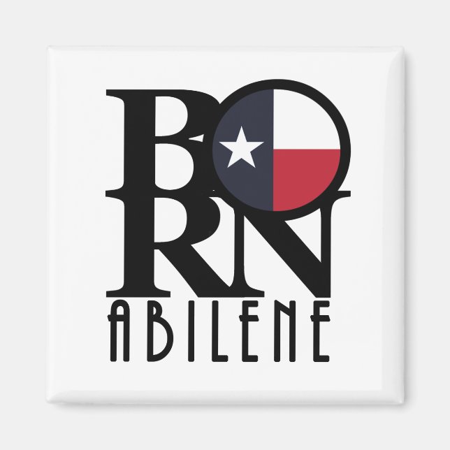 BORN Abilene Magnet (Front)