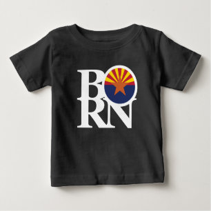 BORN Arizona (front print) Baby T-Shirt