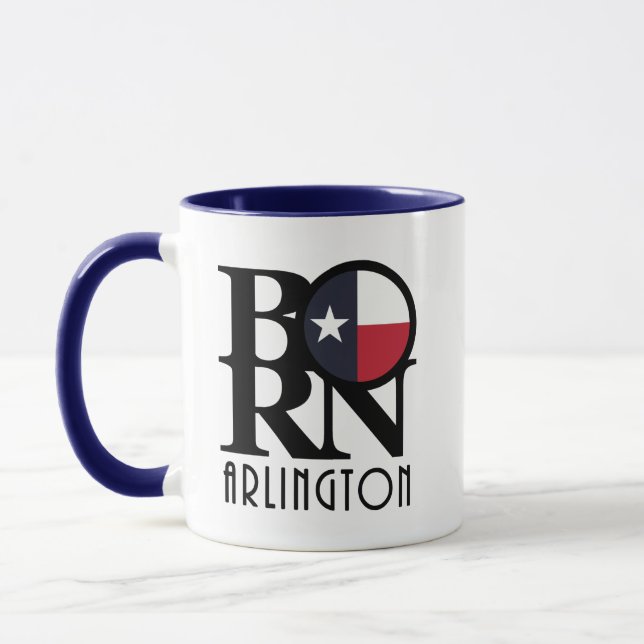 BORN Arlington Texas 11oz Mug (Left)