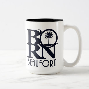 BORN Beaufort SC 15oz Two-Tone Coffee Mug