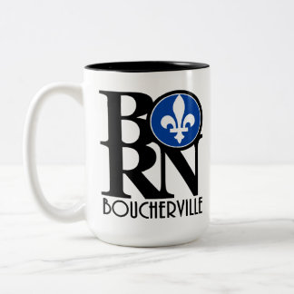 BORN Boucherville 15oz Two-Tone Coffee Mug