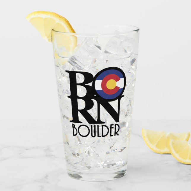 BORN Boulder Colorado Glass (Front Ice)