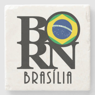 BORN Brasília Stone Coaster