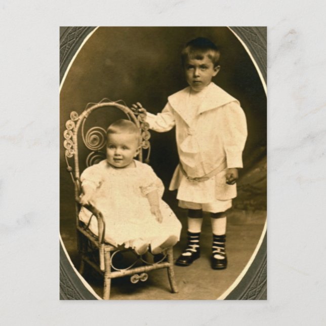 Born Brothers, Forever Friends Postcard (Front)