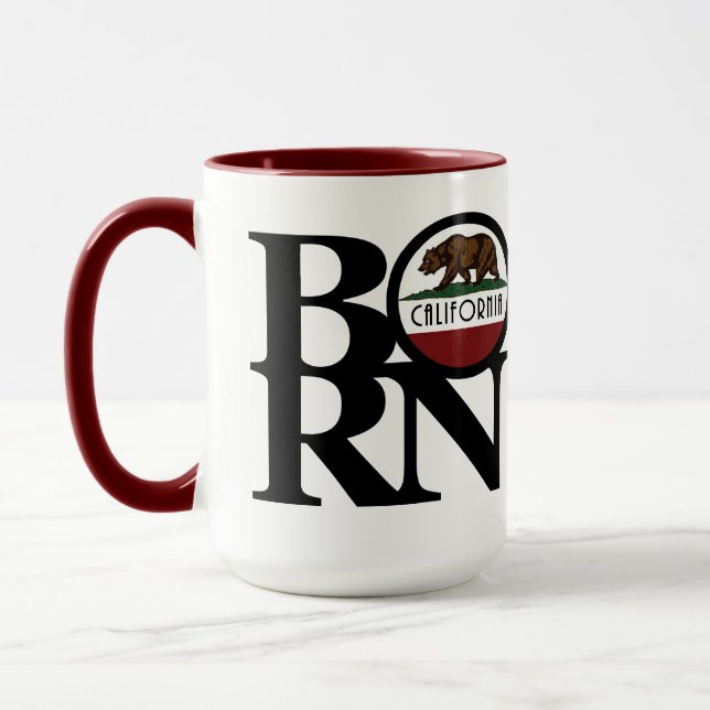 BORN California 15oz Mug (Left)