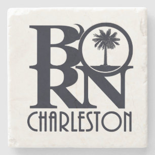 BORN Charleston SC Stone Coaster