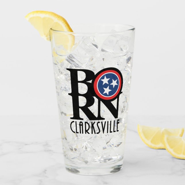BORN Clarksville Tennessee Glass (Front Ice)