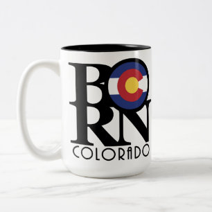 BORN Colorado 15oz Two-Tone Coffee Mug