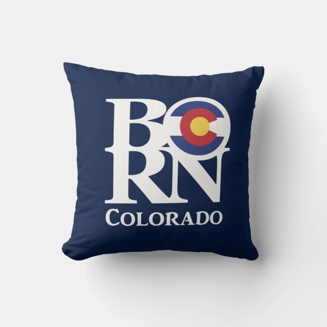 BORN Colorado Pillow (Front)