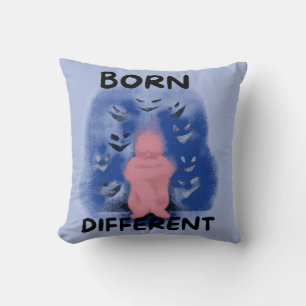 Born Different – Embrace Your Uniqueness Cushion