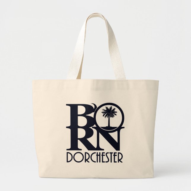 BORN Dorchester SC Large Tote Bag (Front)