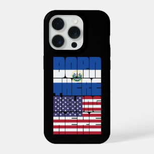 Born El Salvador Belong American iPhone 15 Pro Case