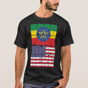 Born Ethiopia Belong American T-Shirt