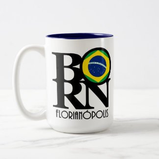 BORN Florianópolis 15oz Two-Tone Coffee Mug