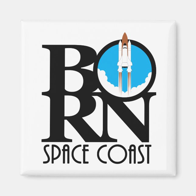 BORN Florida's Space Coast Magnet (Front)