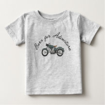 Born for Adventure: Motorcycle-Themed T-Shirt