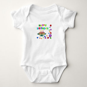Born For Birthday Energy Baby Bodysuit