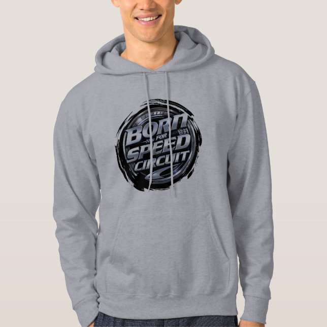 Born for Speed Circuit Architecture Hoodie – Racin (Front)