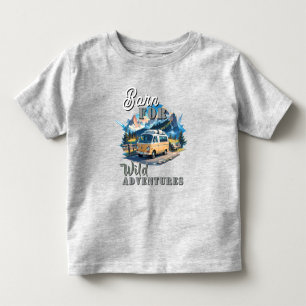 Born For Wild Adventure Toddler T-Shirt