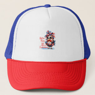 Born Free But Now Expensive - Messy Bun Woman Trucker Hat