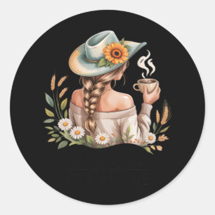 Born Free But Now I'm Expensive Funny Country Classic Round Sticker