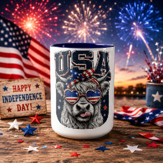 Born Free Eagle Patriotic 250 Years USA  Mug