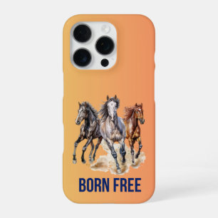 Born Free Horse iPhone 16 Pro Case