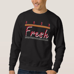 Born Fresh Heads Basketball Retro Cardinal Red 3s Sweatshirt