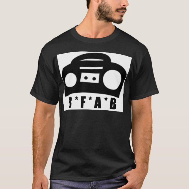 Born from a Boombox T-Shirt (Front)