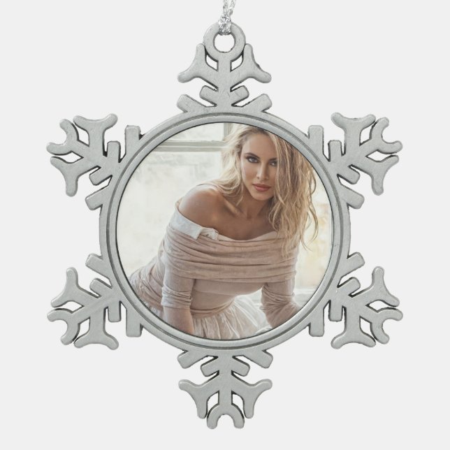 Born From Daylight snowflake ornament (Front)