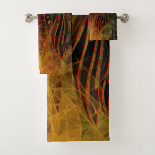Born From Fire Dragon Bath Towel Set