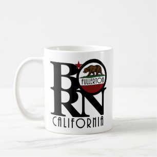 BORN Fullerton California 11oz Coffee Mug