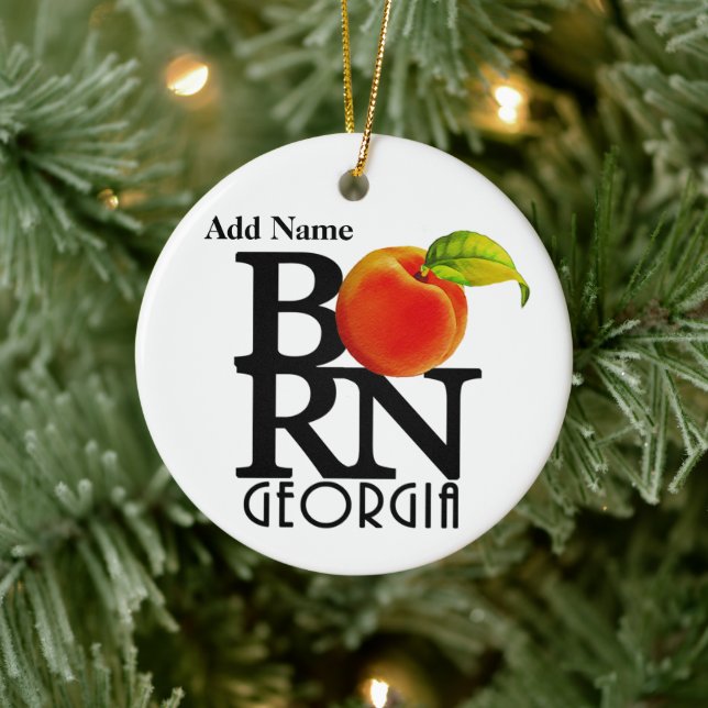BORN Georgia Customisable Ornament (Tree)
