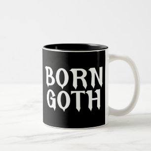 Born Goth Two-Tone Coffee Mug