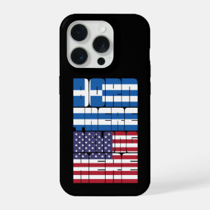 Born Greece Belong American iPhone 15 Pro Case