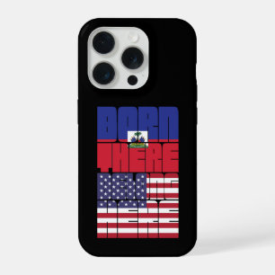 Born Haiti Belong American iPhone 15 Pro Case