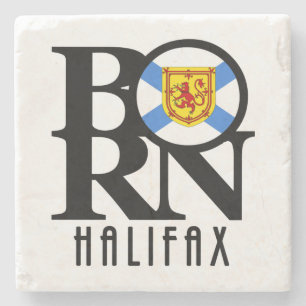 BORN Halifax, Nova Scotia Stone Coaster