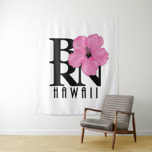 BORN Hawaii Pink Tapestry