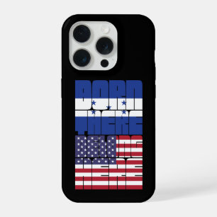 Born Honduras Belong American iPhone 15 Pro Case