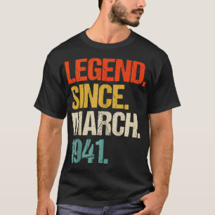 Born in 1941 83 Years Old Made in 1941 83rd Birthd T-Shirt
