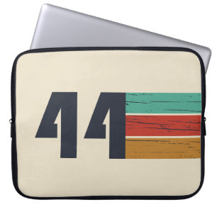 born in 1944 vintage 80th birthday laptop sleeve