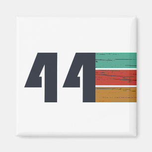 born in 1944 vintage birthday magnet