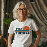 Born in 1964 vintage 60th birthday T-Shirt<br><div class="desc">You can add some originality to your wardrobe collection with this vintage classic birthday graphic design with awesome typography font lettering, It is a great gift for men, women, husbands, wife, girlfriend, and a boyfriend who will love this one-of-a-kind artwork. The best amazing and funny holiday present for your happy...</div>