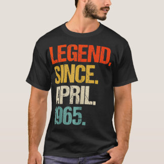 Born in 1965 59 Years Old Made in 1965 59th Birthd T-Shirt