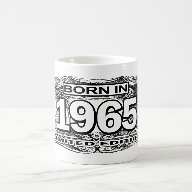 Born In 1965 Limited Edition Coffee Mug (Creator Uploaded)