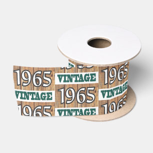 Born in 1965 satin ribbon